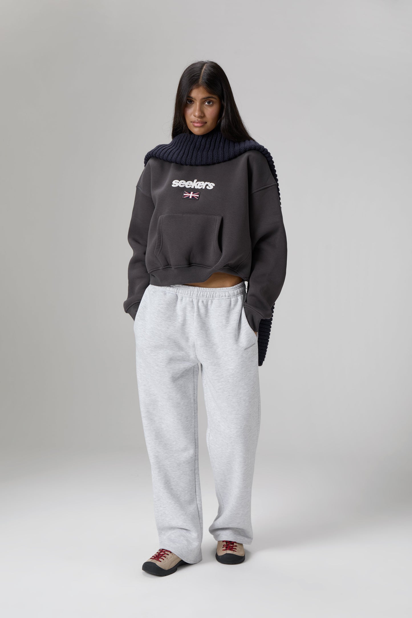 Trademark Wide Leg Sweatpants in Passive