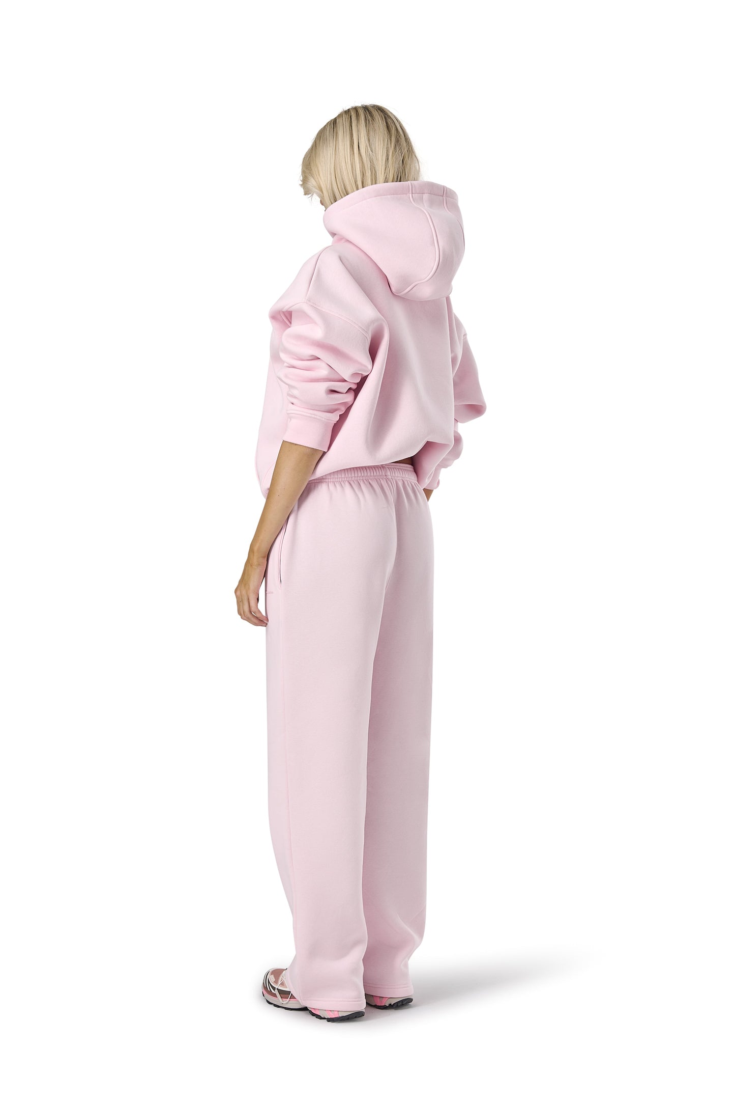Trademark Wide Leg Sweatpants in Bunny